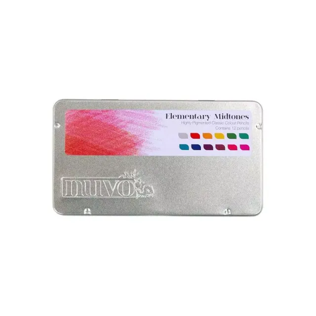 Nuvo Classic Colour Pencils fargeblyanter 12-pk Elementary