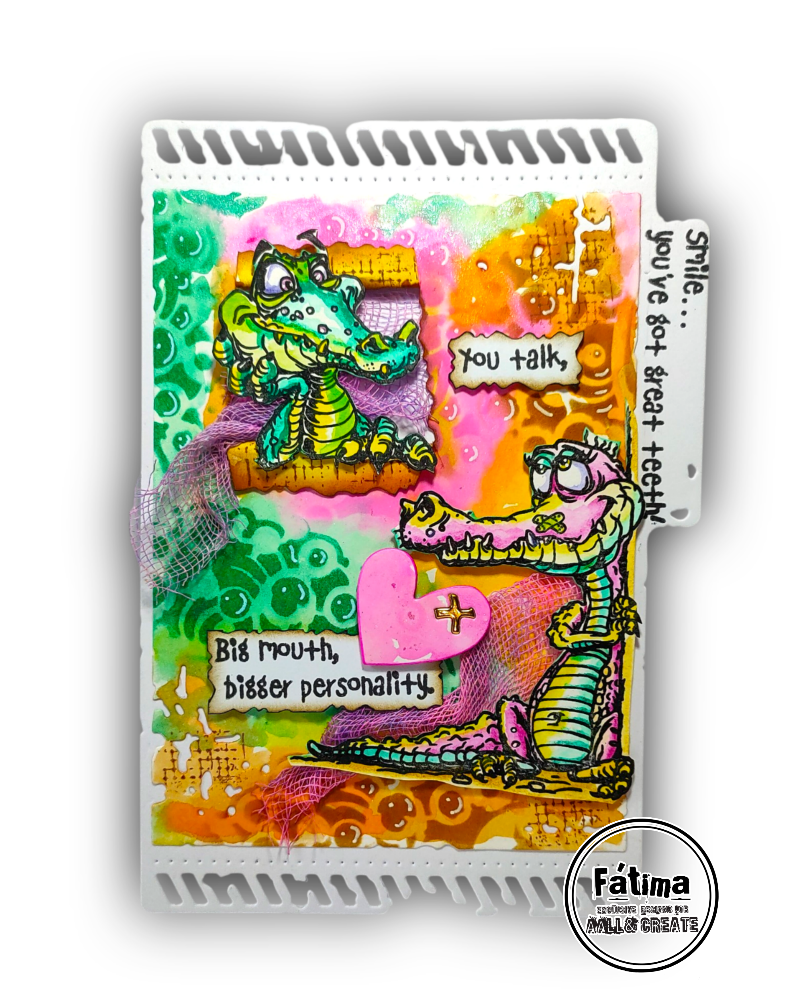 AALL & Create PC-261 Bubble Field sjablong 15x15 cm