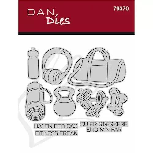 Dan Dies Fitness Utstyr dies trening treningsmotiv