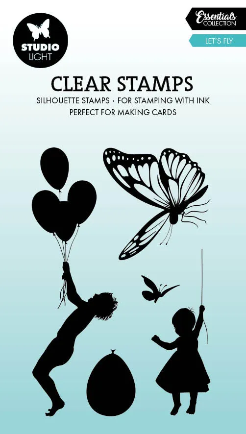 Studio Light Essentials Let's Fly stempel 62x93 mm