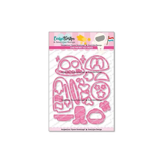 CarlijnDesign Space Greetings CDJD-0031 dies romtema