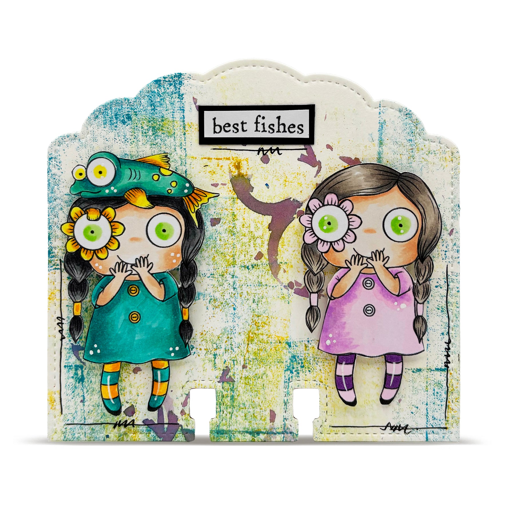 Aall and Create Got Giggles TP-1358 stempelsett A7 fotopolymer