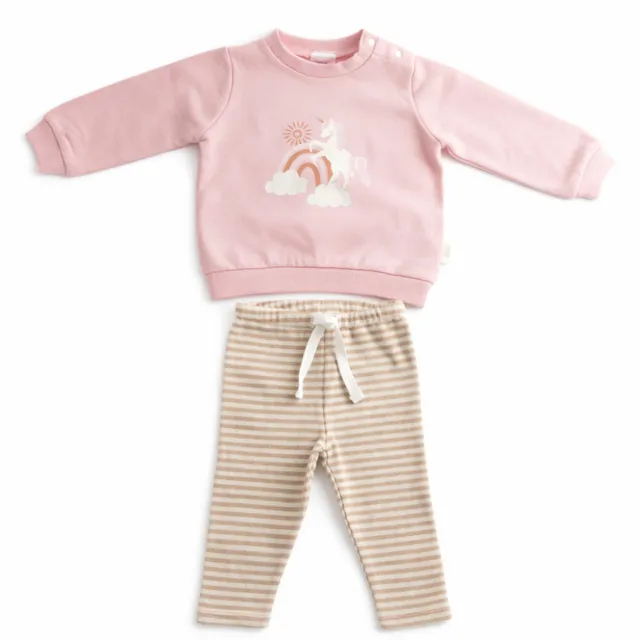 KaiserCraft Wonderland Unicorn genser- og leggings-sett bomull