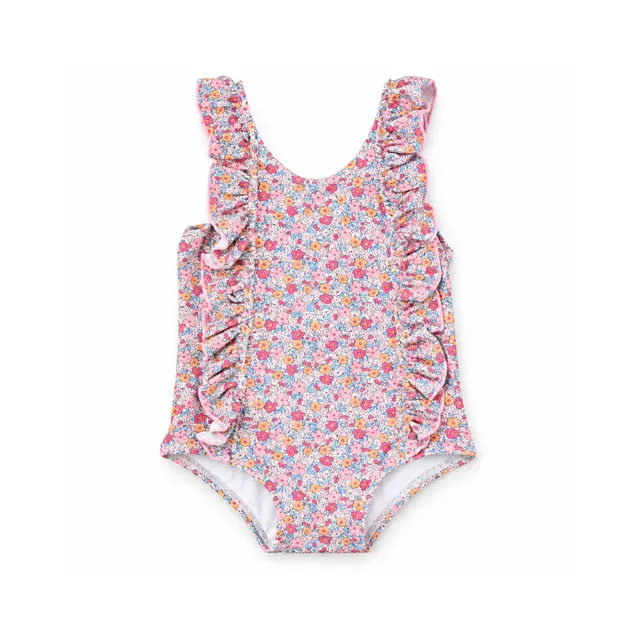 KaiserCraft Salty Toes Baby Floral Frill badedrakt ditsy floral 1Y