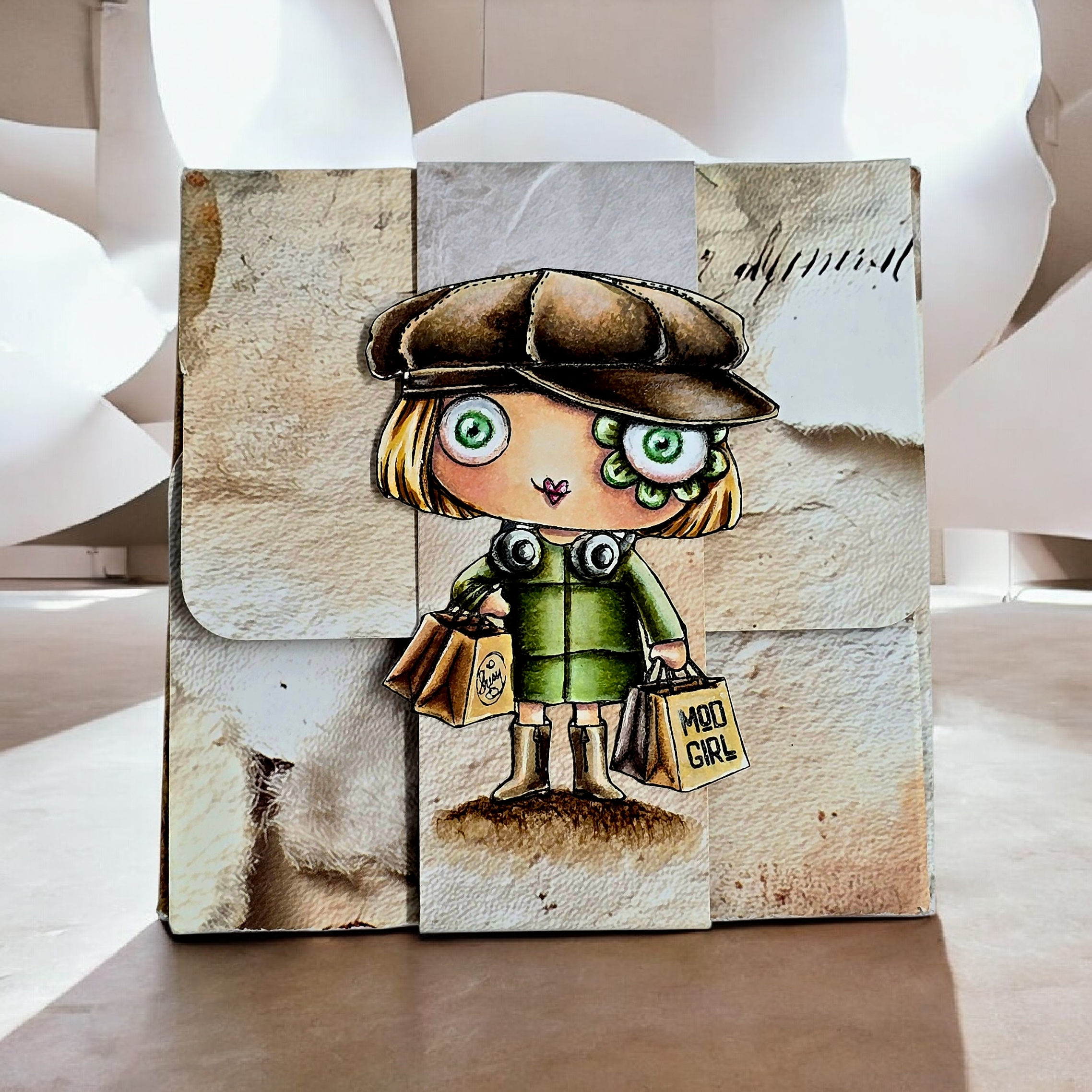 Aall and Create PA-54 mønsterpapir Archive Tales 30x30 cm