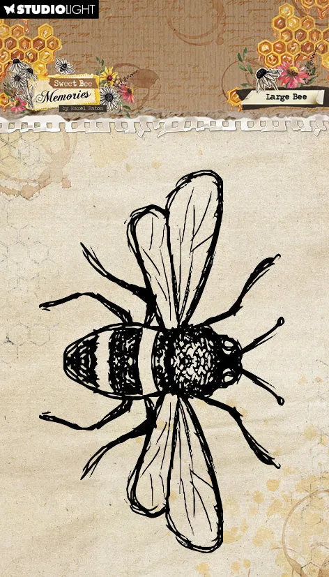 Studio Light Sweet Bee Memories Large Bee clearstempel 60x93 mm