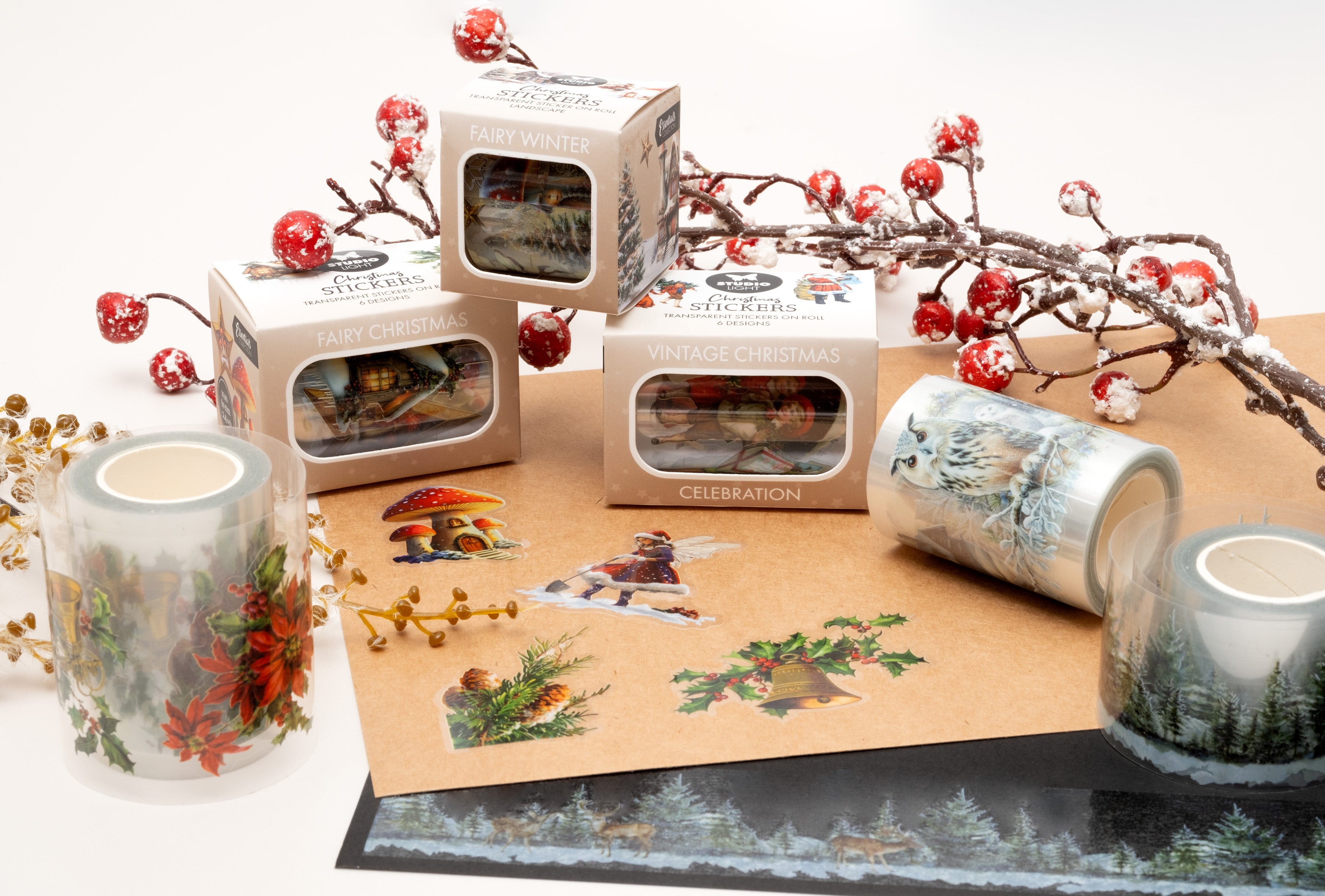 Studio Light Essentials Winter Wonderland klistremerker 5 m