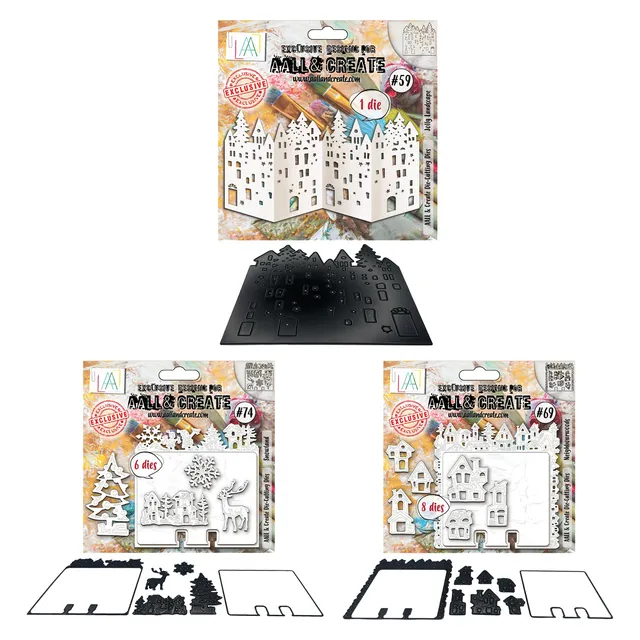 AALL & Create Jolly Snowland diesett 3-pk vinter