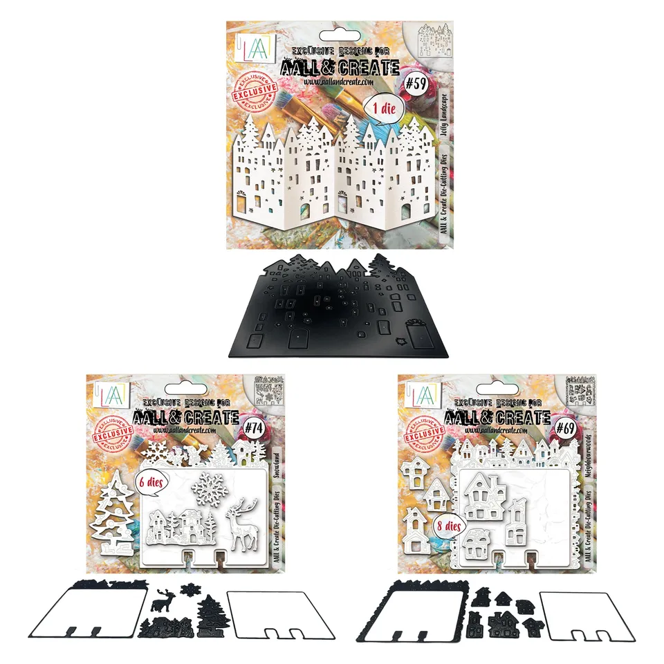 AALL & Create Jolly Snowland diesett 3-pk vinter