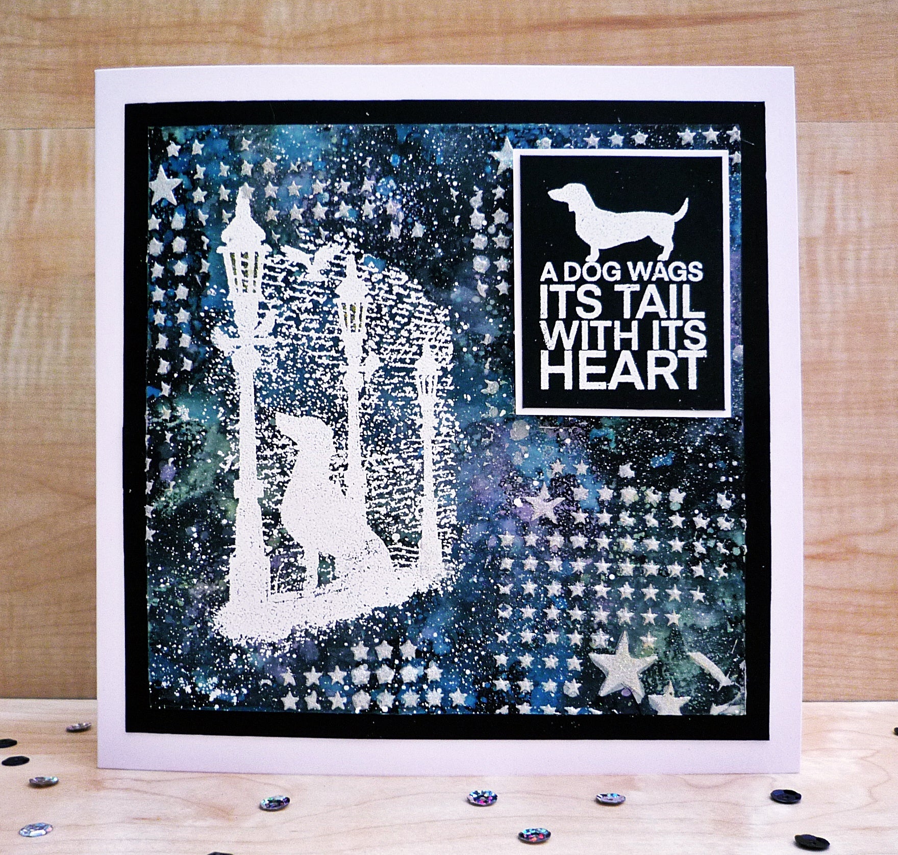 Aall and Create TP-862 stempelsett Canine Dreams A5 hund