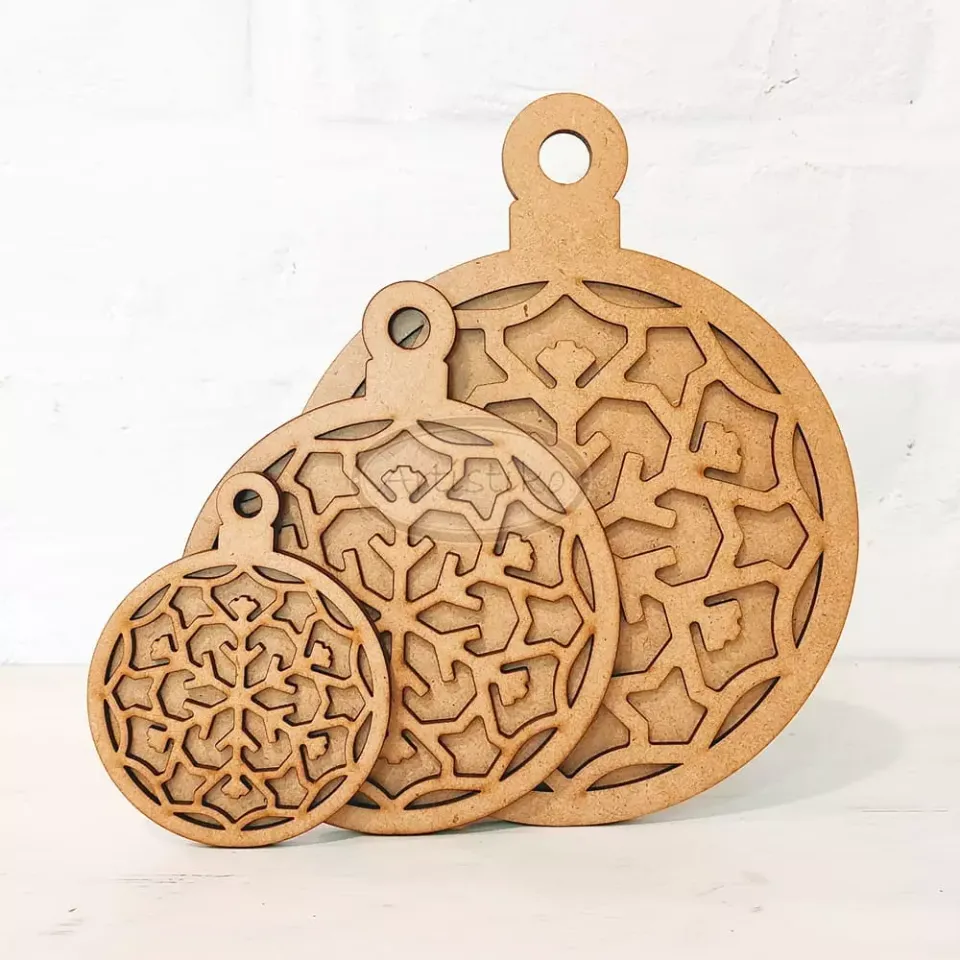 Artistiko julekule 2 medium stempel jul