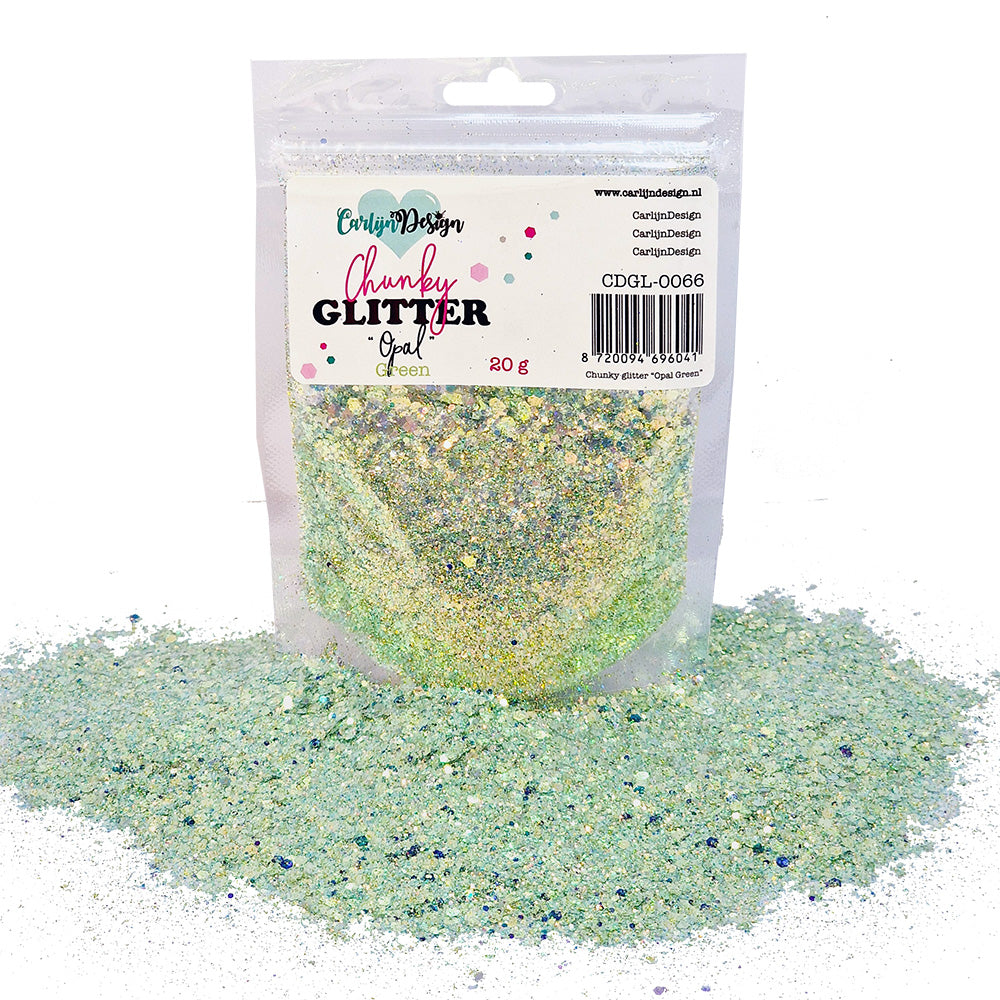 CarlijnDesign Chunky glitter Opal COMBO 10x20 g opalshine