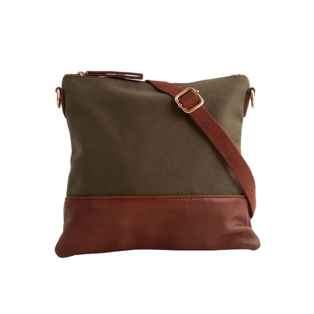 KaiserCraft Square Shoulder Bag skulderveske khaki