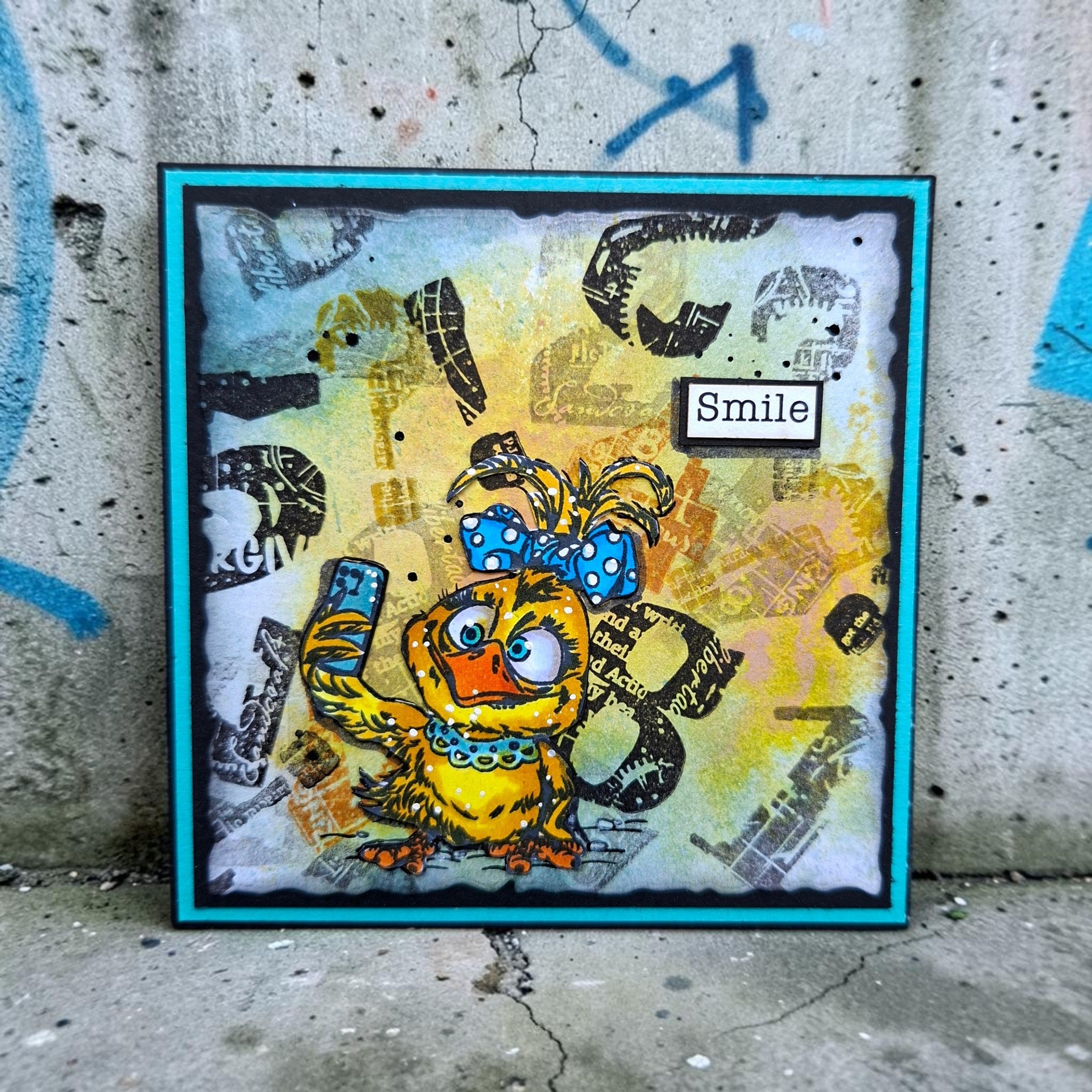 AALL & Create TP-1333 Dizzy Digits stempelsett A6 tall
