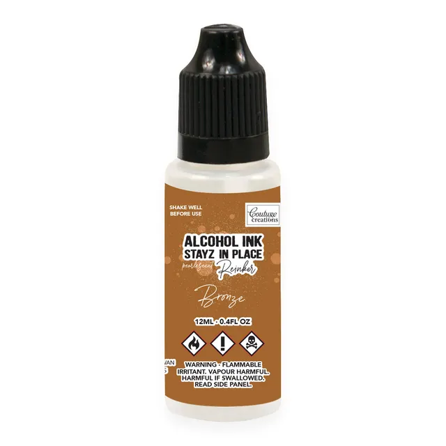 Couture Creations Stayz Bronze Pearlescent refill alkoholblekk