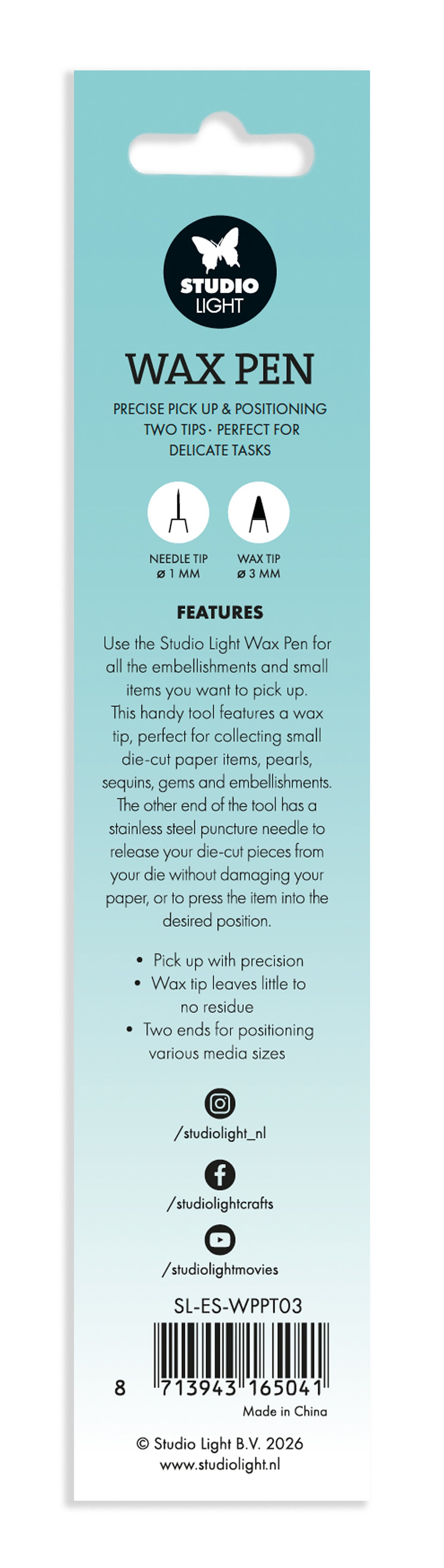Studio Light Essentials vokspenn pick-up soft grip