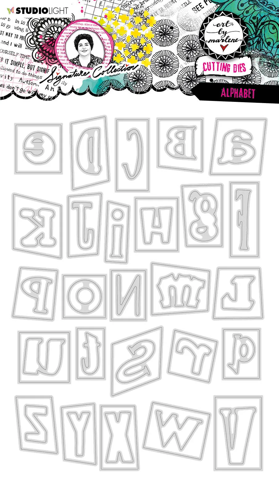 Studio Light Signature Collection Alphabet dies alfabet
