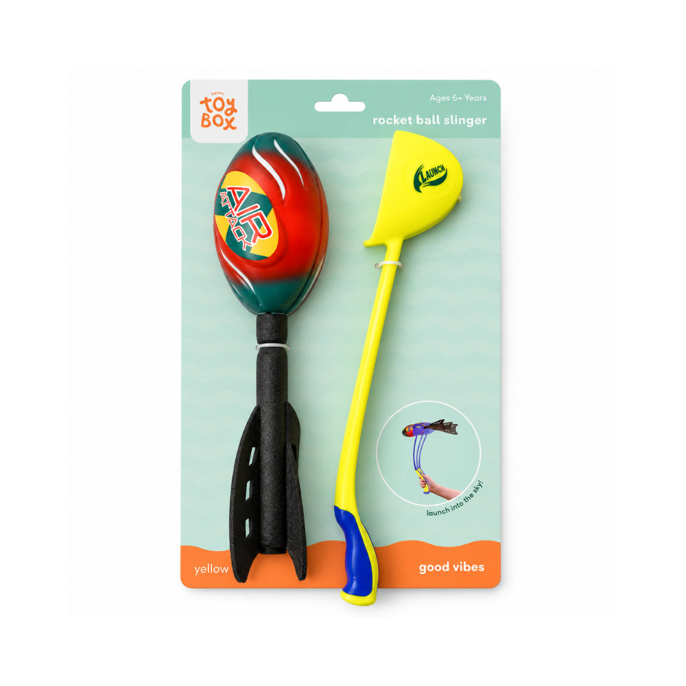 KaiserCraft Good Vibes Rocketball kasteleke gul