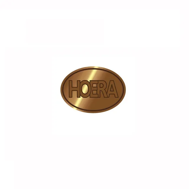 CarlijnDesign CDWX-0018 voksstempel Hoera ovalt 25 mm