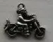 Korthobby Motorsyklist stempel MC-motiv
