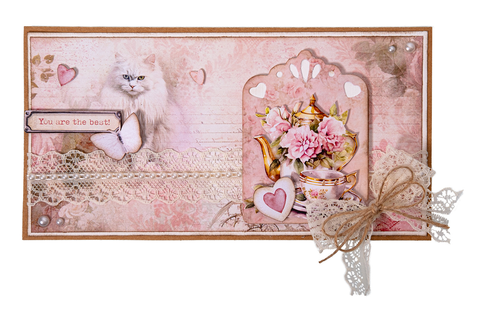 Studio Light A Cat's Secret Tags ATC-tagger 250 gsm