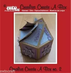 Crealies Create A Box No.2 diesett boks