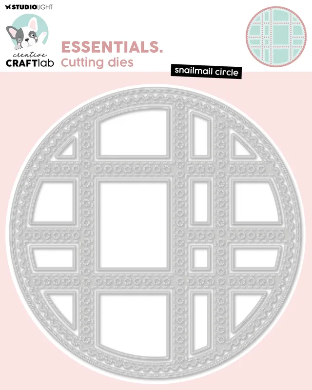 Creative Craftlab Essentials Snailmal Circle dies sirkel 150x150
