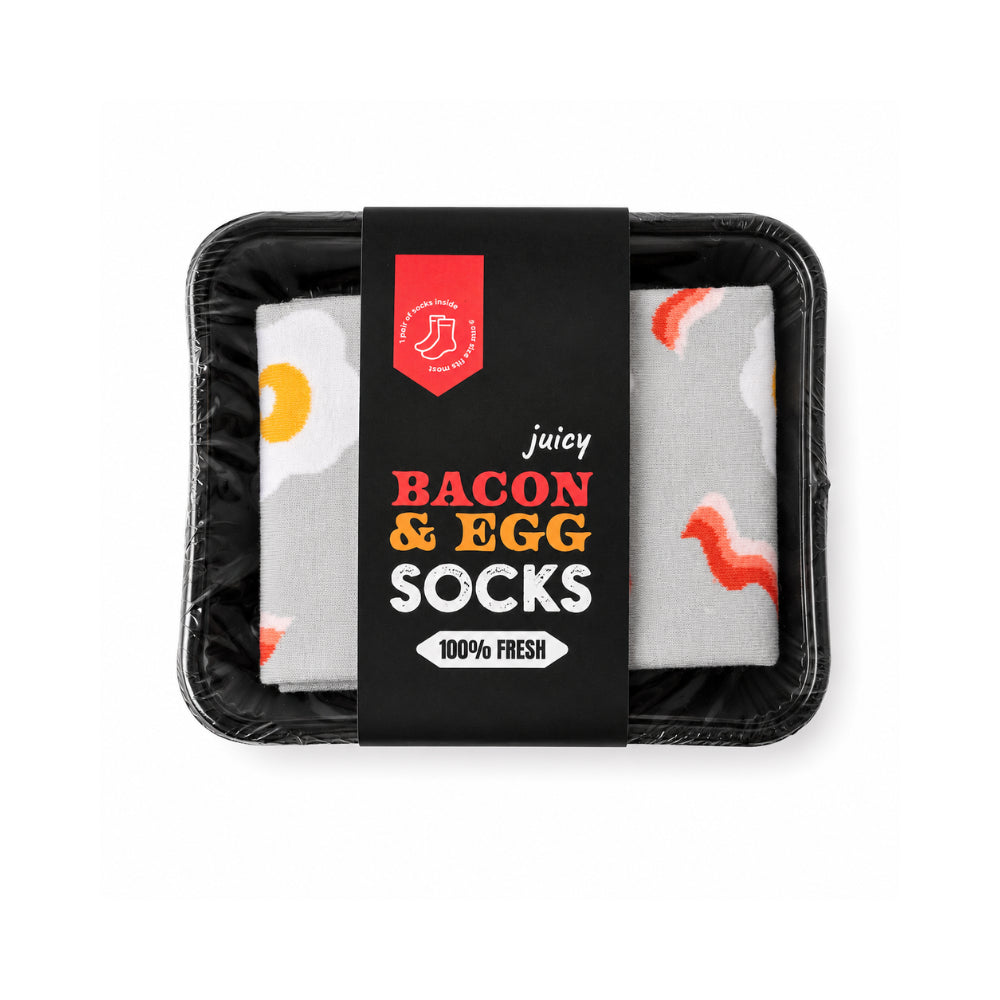 KaiserCraft Novelty Bacon sokker 1 par bomull