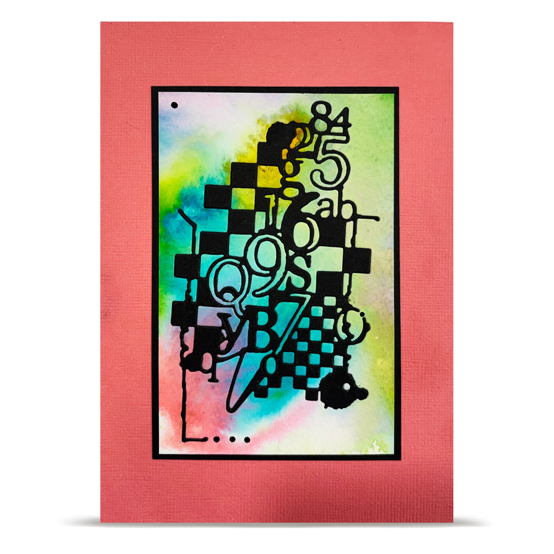 Aall and Create DI-22 Checkered Figures dies