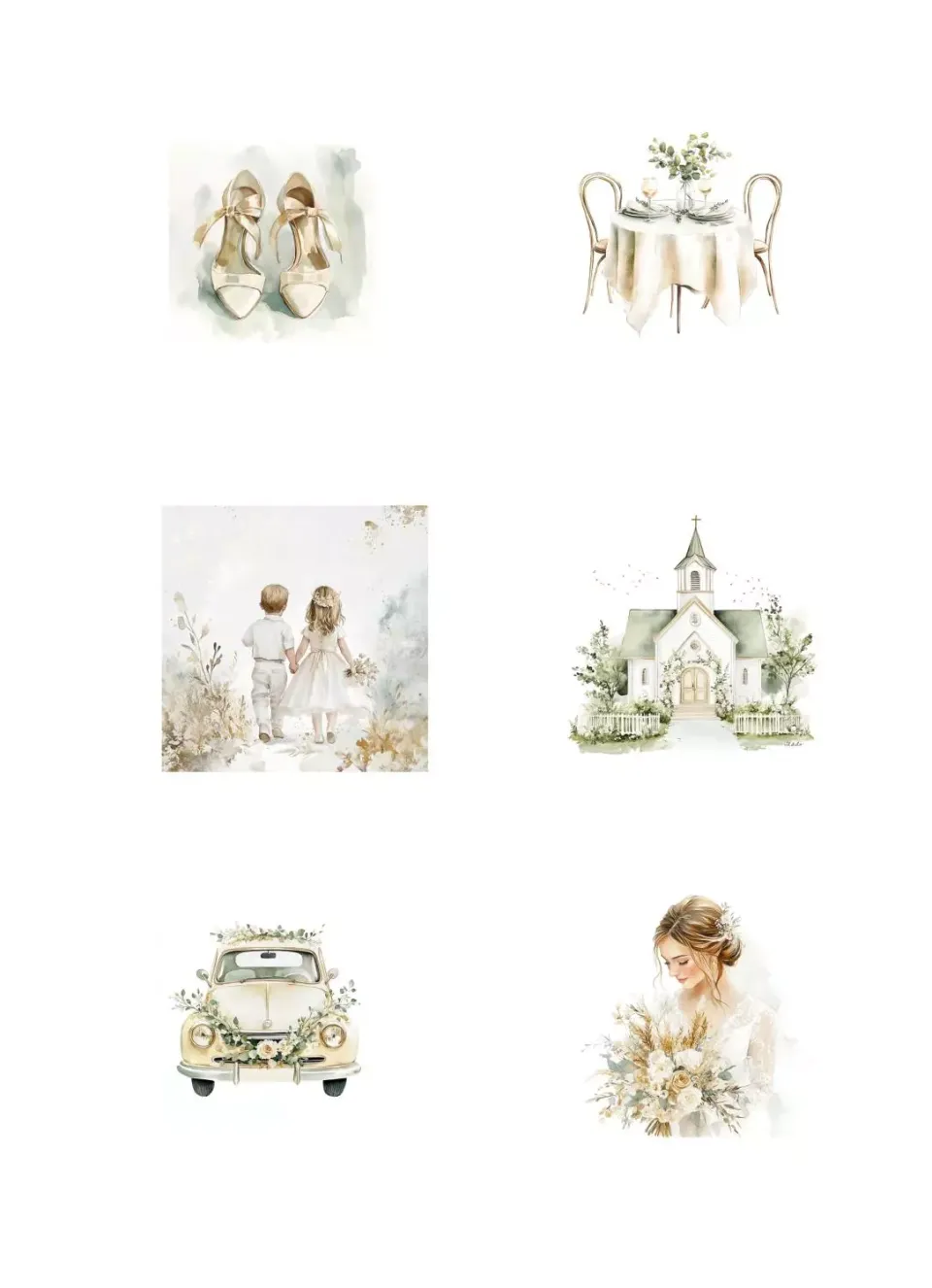 Reprint Marry Me 1 klippark A4 bryllup