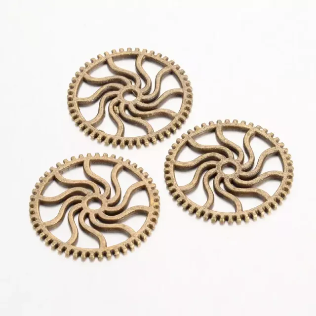 Korthobby Gear Y tannhjul metallpynt steampunk