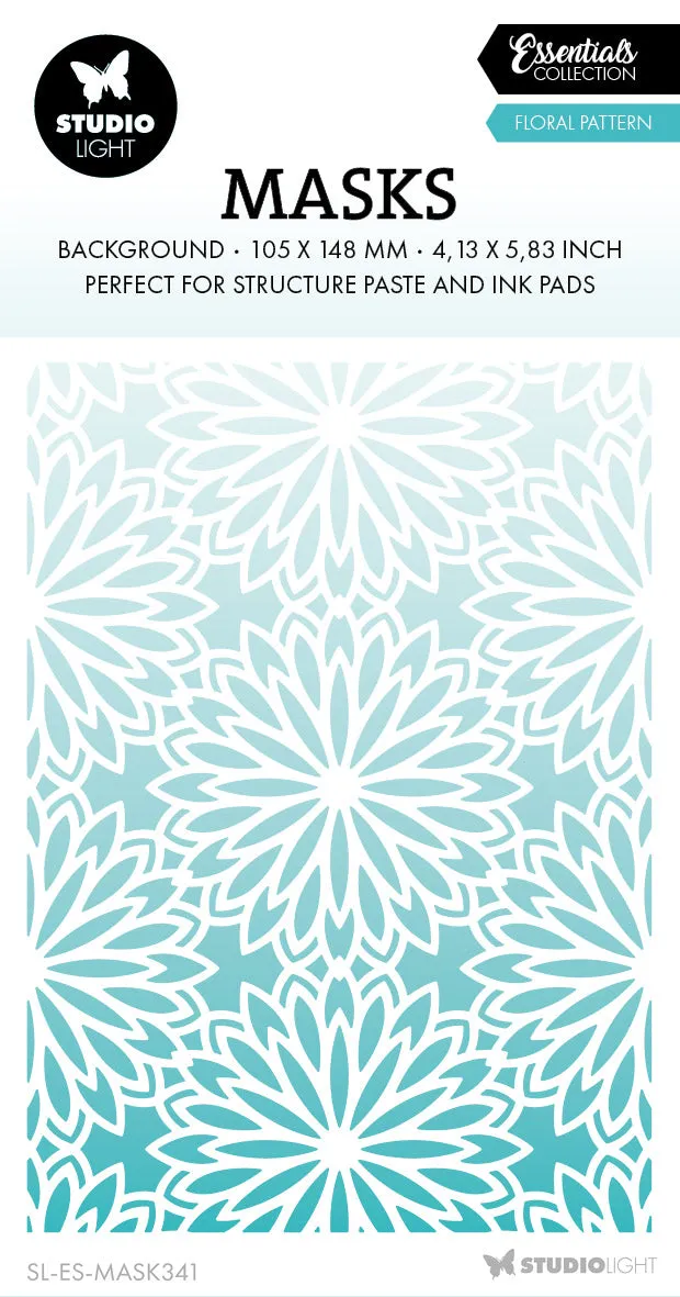Studio Light Essentials Floral Background sjablong blomster