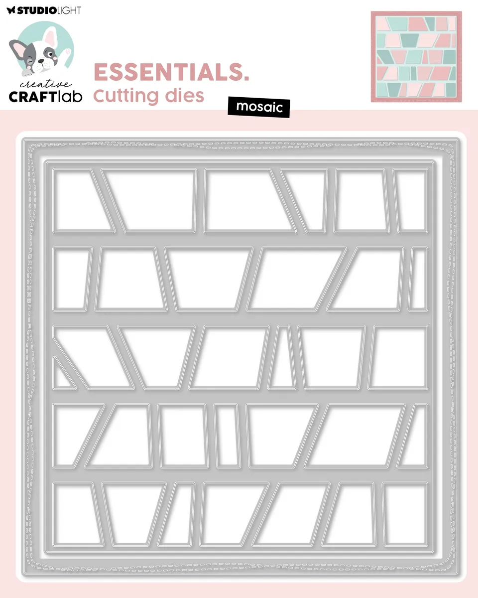 Studio Light Creative Craftlab Mosaic dies 147×147 mm