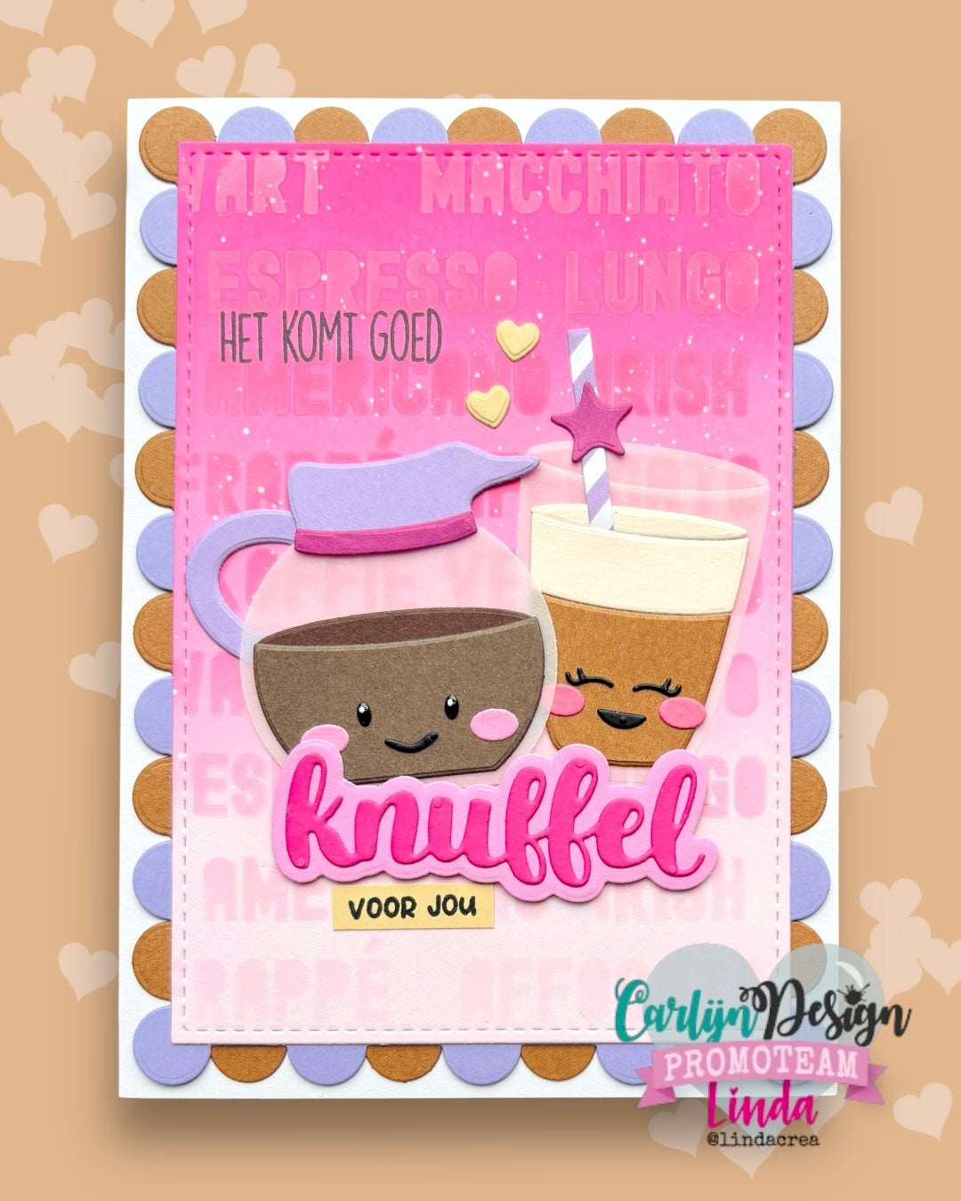CarlijnDesign CDSN-0331 Brewtiful Buddies dies kaffe