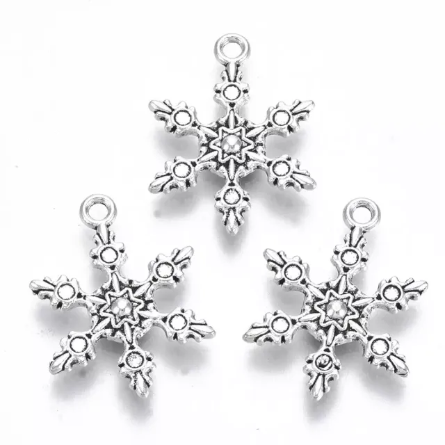 Korthobby Snøkrystall metallpynt snowflake