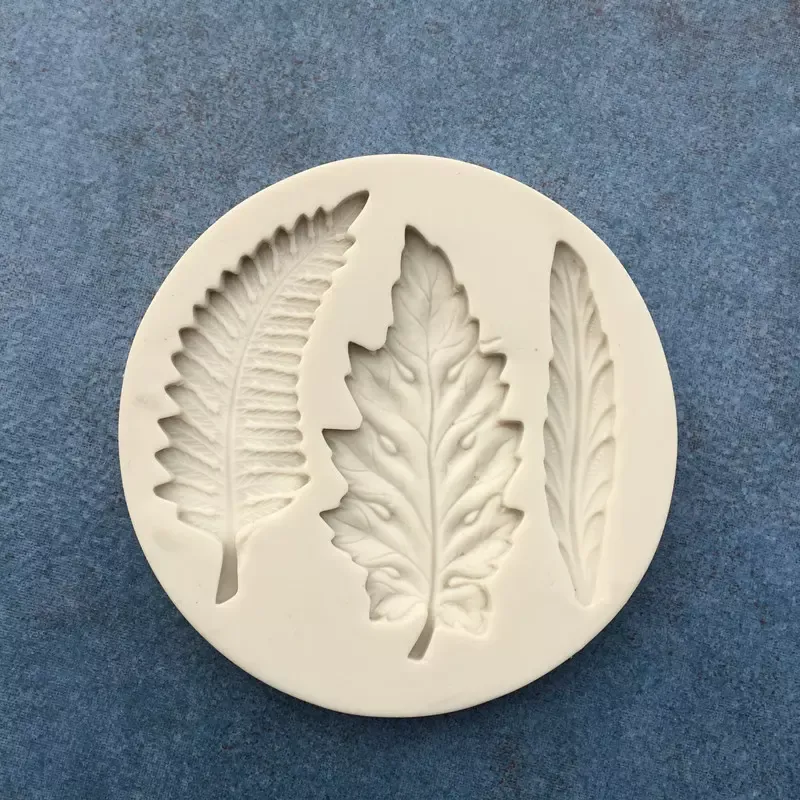 Korthobby Løv Moulds silikonform blad