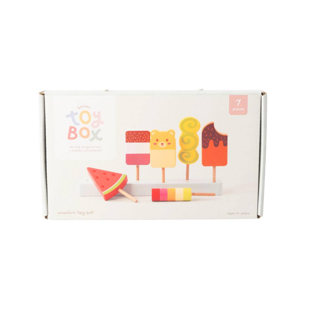 KaiserCraft Toy Box Pop Shop lekesett 7 deler tre