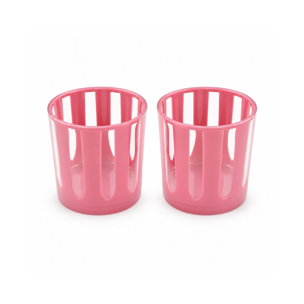 KaiserCraft Grapefruit tumbler akryl rosa 2-pk