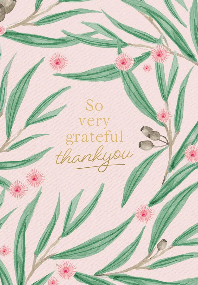 KaiserCraft Botanical Blooms Grateful Foliage kort