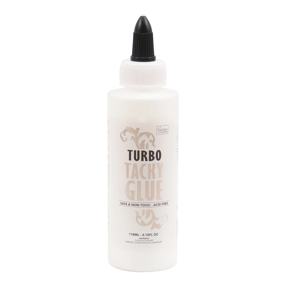 Couture Creations Turbo Tacky Glue Fast Grab lim 118 ml klar