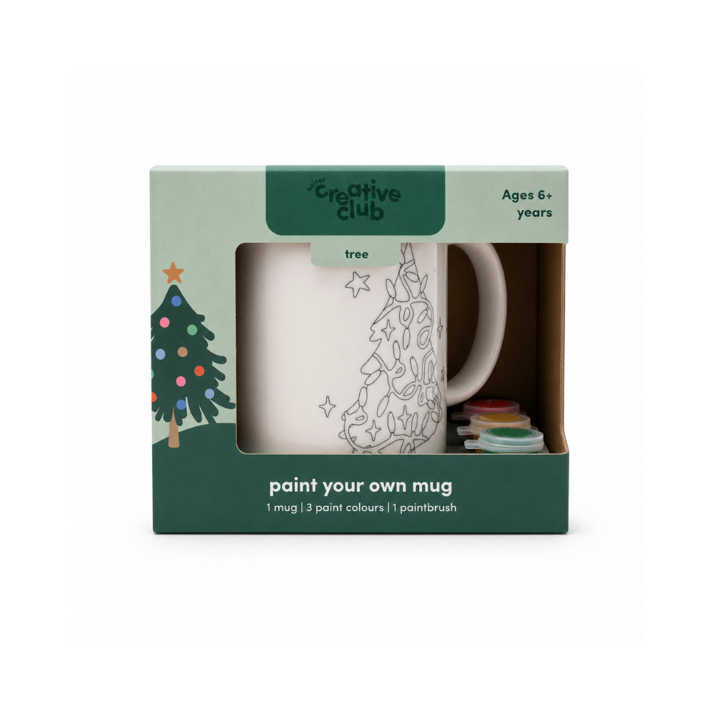 KaiserCraft Christmas Kids Tree malesett krus juletre