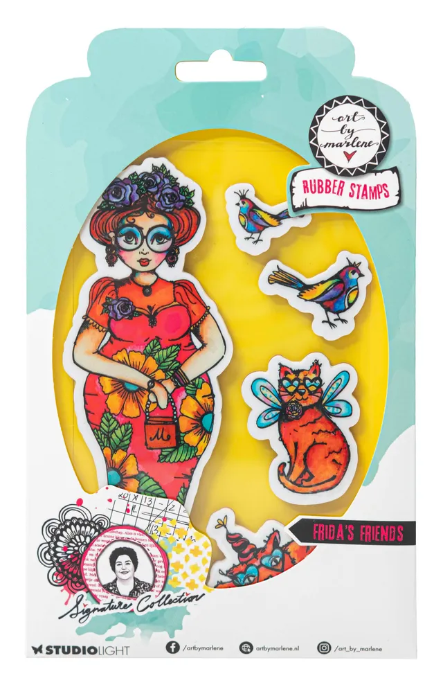 Art by Marlene Signature Frida’s Friends klarstempel