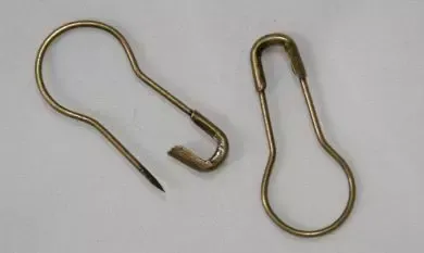 Korthobby Sikkerhetsnål for charms metall