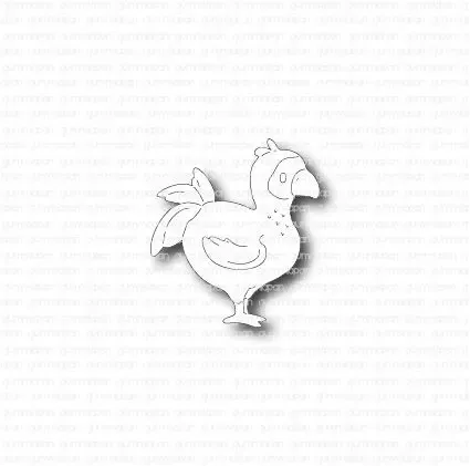 Gummiapan Dodo Hane gummistempel