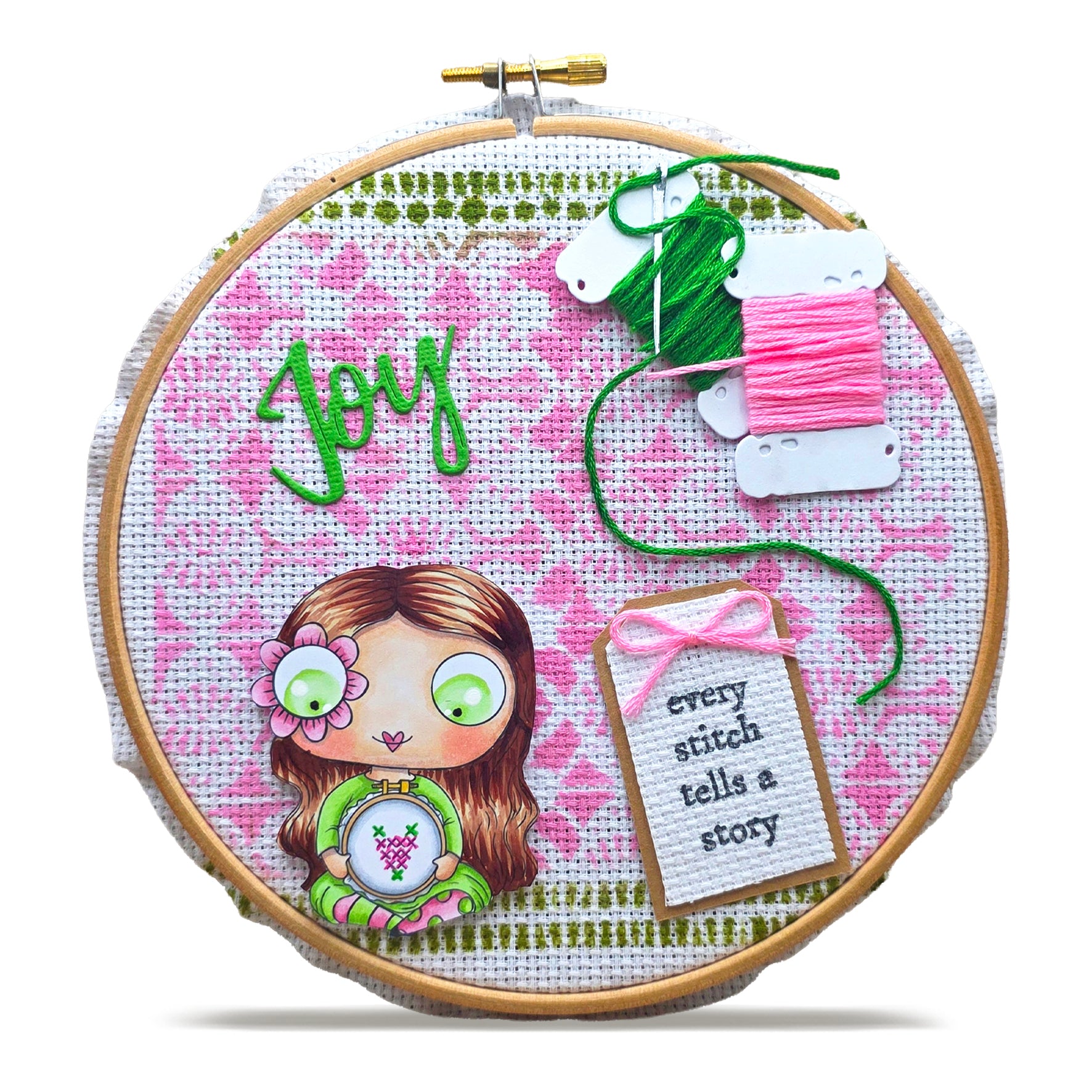 Aall and Create TP-1501 The Stitcher stempelsett A7 søm