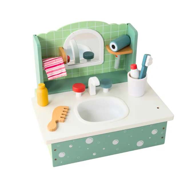 KaiserCraft Toy Box leksett baderom 11 deler