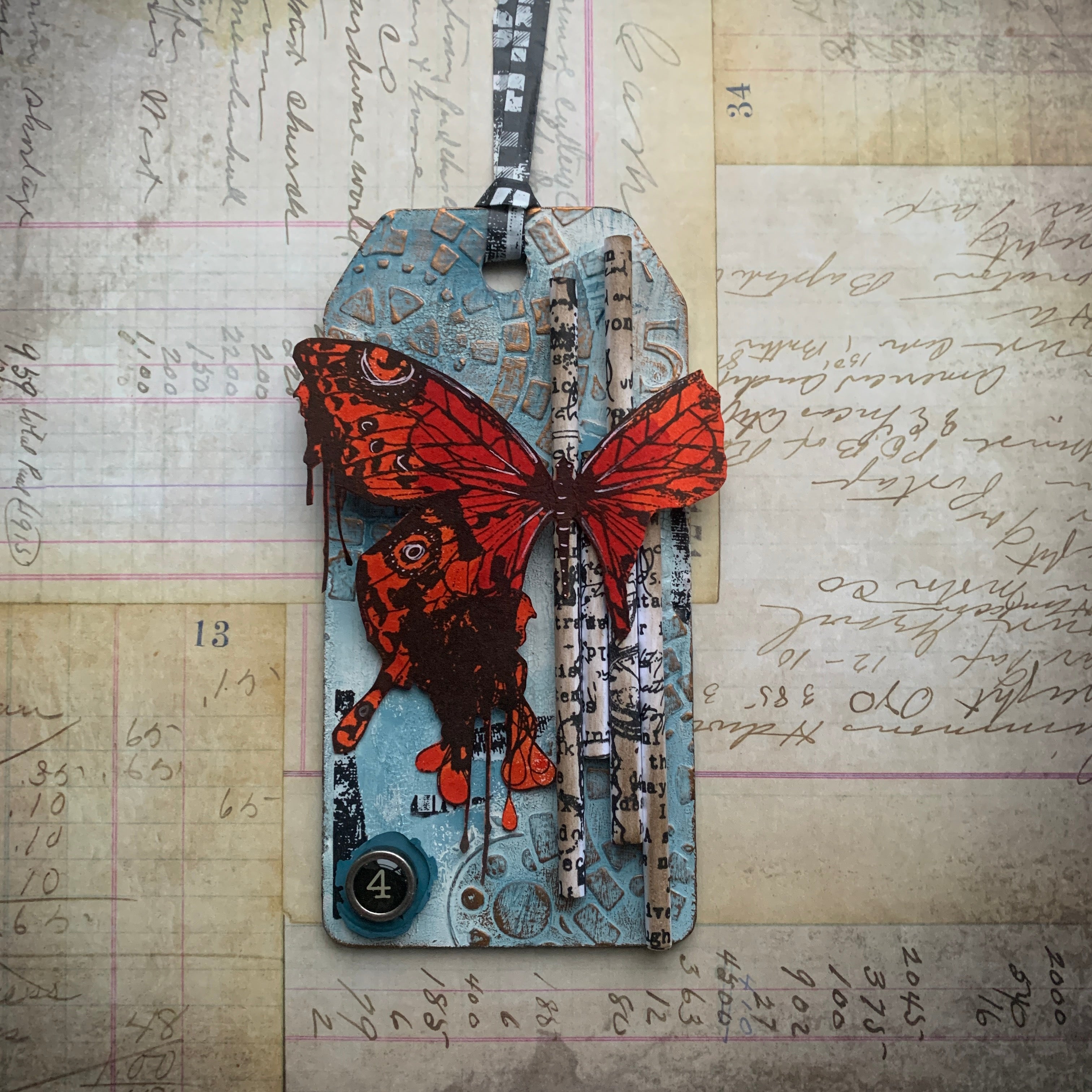 Aall and Create TP-392 Memento Mori stempel A5