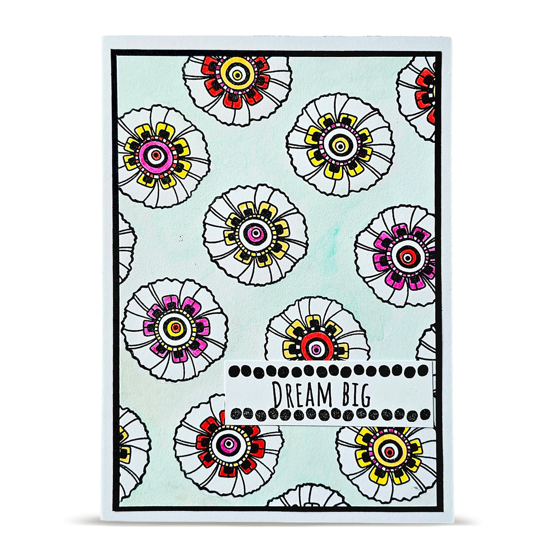 AALL & Create TP-1477 Funny Coquelicots stempelsett A6
