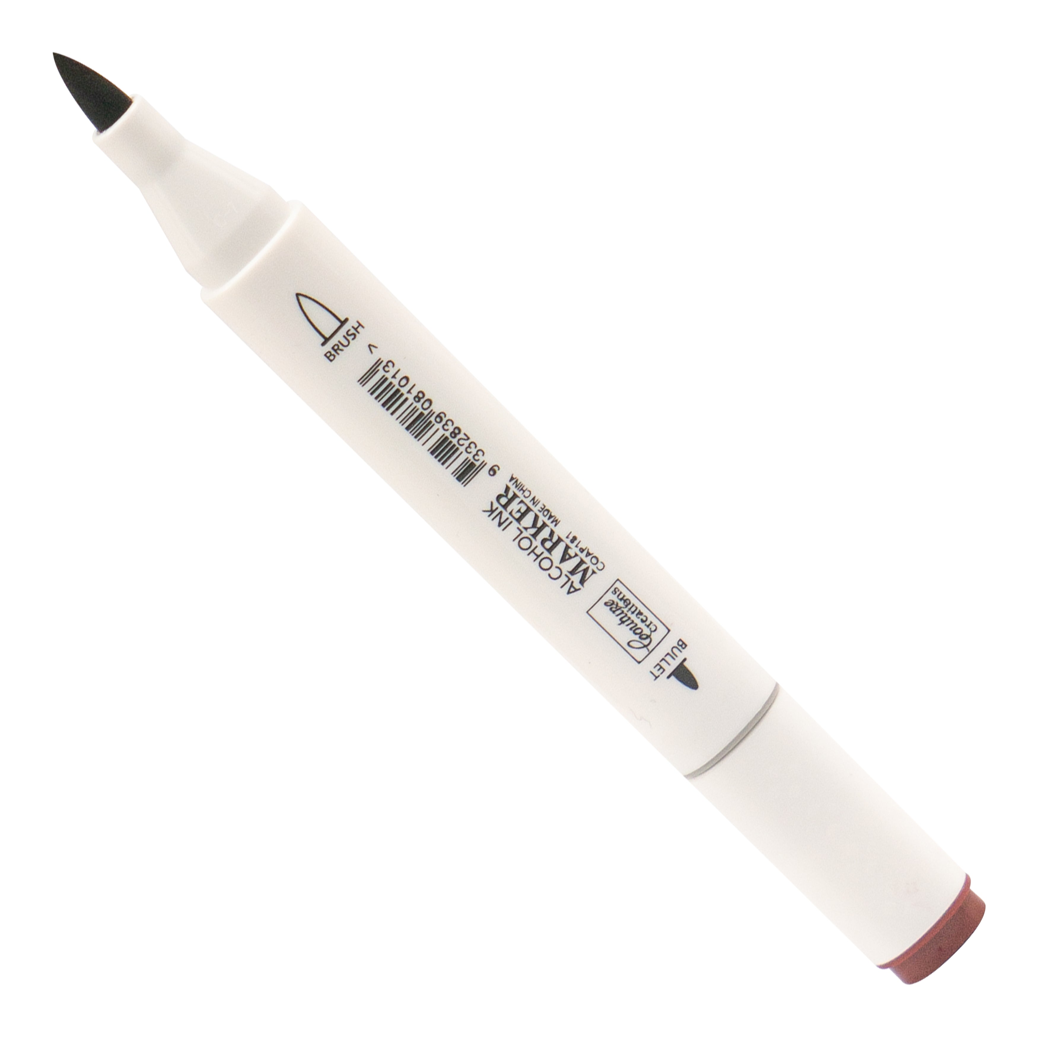 Couture Creations Twin Tip Brown alkoholmarker dobbel tupp permanent