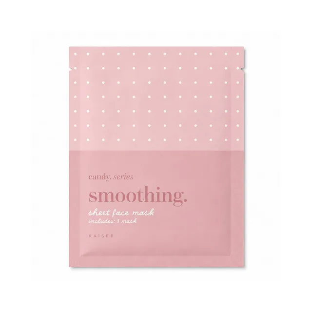 KaiserCraft Candy Smoothing sheet-maske ansiktsmaske 1 stk